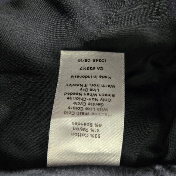 Talbots Newport Pant Blue Women's Straight Leg Pants - Picture 9 of 10